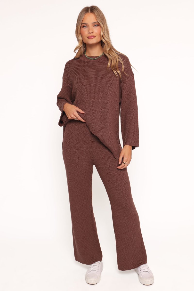 Mckinley Knit Pant – Brown