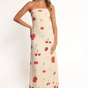 Adela Maxi Dress - Tomato Print