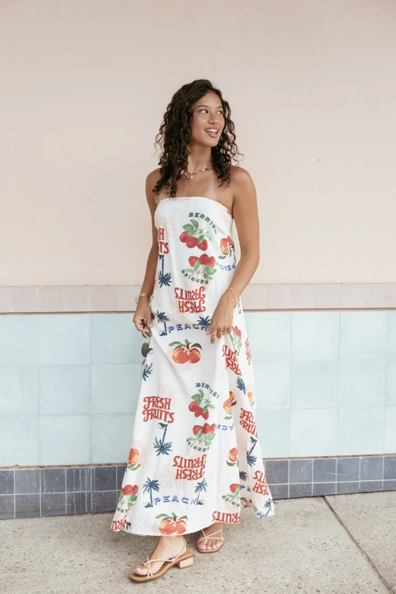 Valencia Maxi Dress – Tutti Fruiti