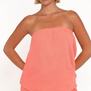 Alicent Playsuit - Coral